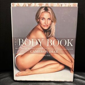 The Body Book by Cameron Diaz - White Cover